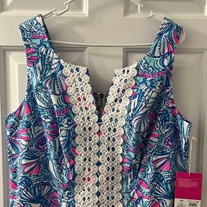 Lilly Pulitzer for Target Pink and Blue Mini Dress